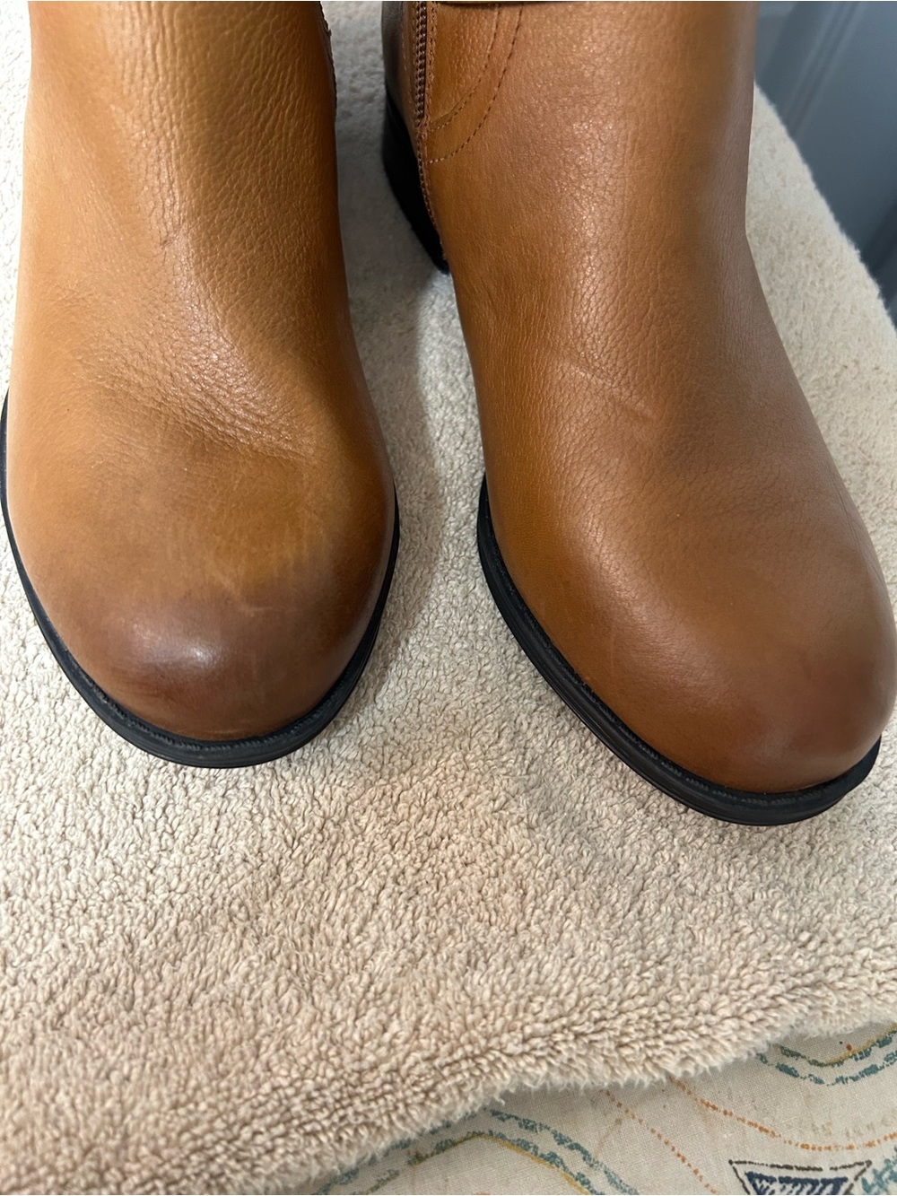 NATURALIZER JESSIE side zip leather knee high boots. New?? Size 8 - Picture 7 of 13